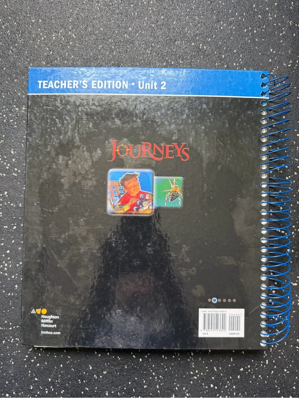 Journeys Teacher's Edition Unit 2 Spiral Workbook - Blue